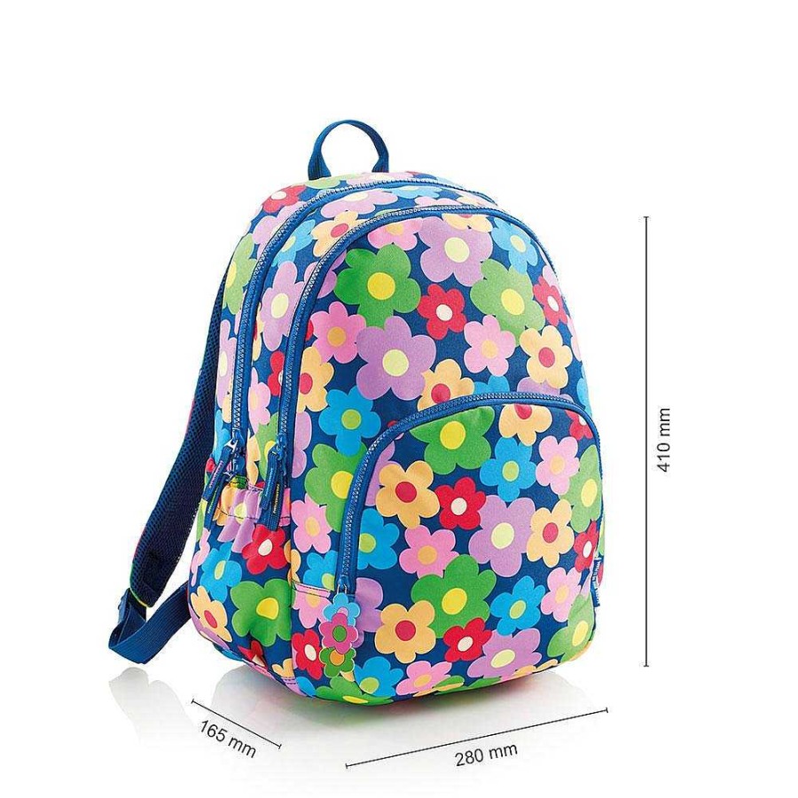 Papeler A Miquel rius | Mochila Triple Oslo Flower Agatha Ru Z De La Prada Reciclado 41X28X16,5Cm