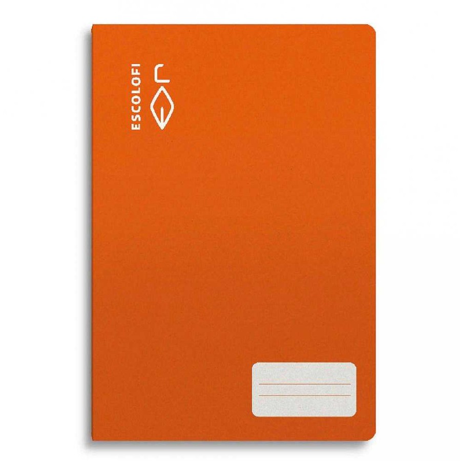 Papeler A Escolofi Cuadernos Escolares | Cuaderno Cuarto Naranja Pauta Montessori 3,5Mm. 32 Hojas