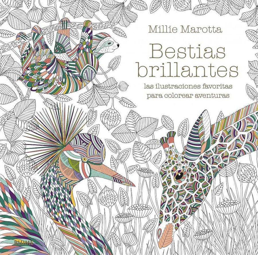 Libros Dideco Dibuja Y Colorea | Bestias Brillantes