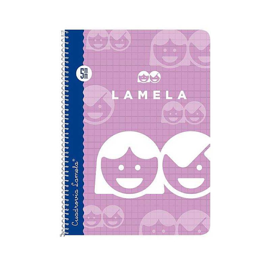 Papeler A Lamela Cuadernos Lamela | Bloc Cuadrov A Lamela Cuarto 5Mm. 40 Hojas