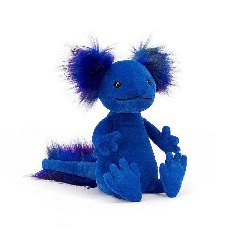 Juguetes Jellycat Mu Ecos Y Peluches | Peluche Ajolote Azul Andie 31Cm.