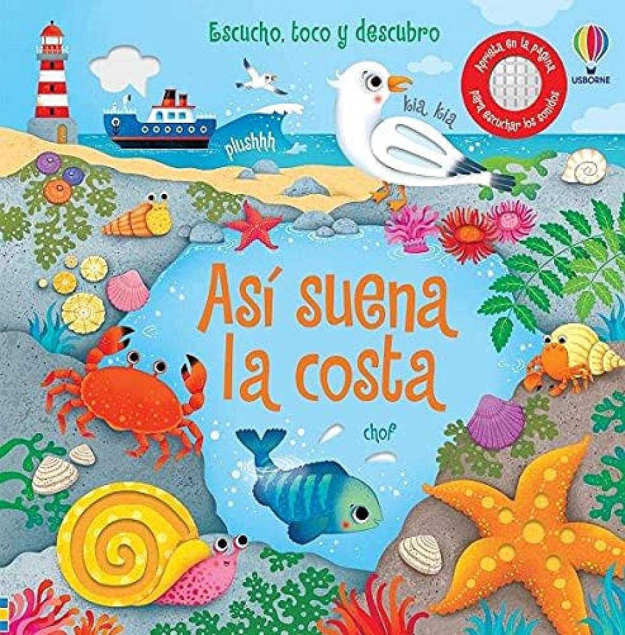 Libros Dideco Texturas Y Sonidos | Asi Suena La Costa