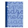 Papeler A Lamela Cuadernos Lamela | Bloc Cuadrov A Lamela Folio 2,5Mm. 80 Hojas Azul Tapa Dura