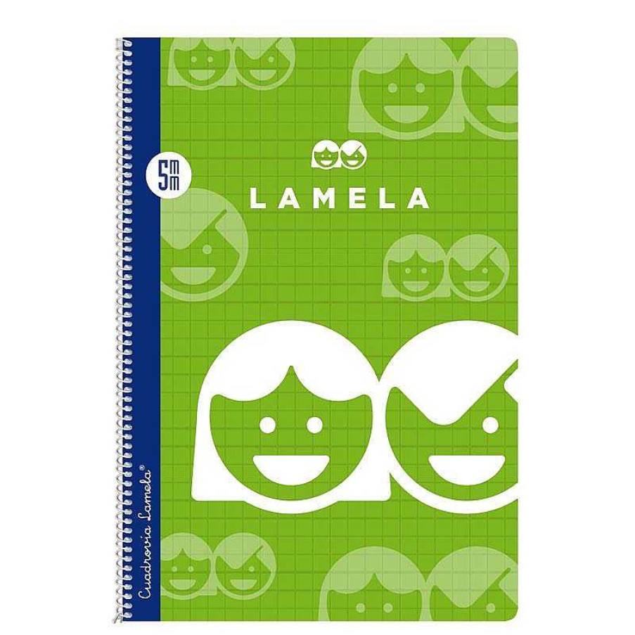 Papeler A Lamela Cuadernos Lamela | Bloc Cuadrov A Lamela Folio 5Mm. 80 Hojas