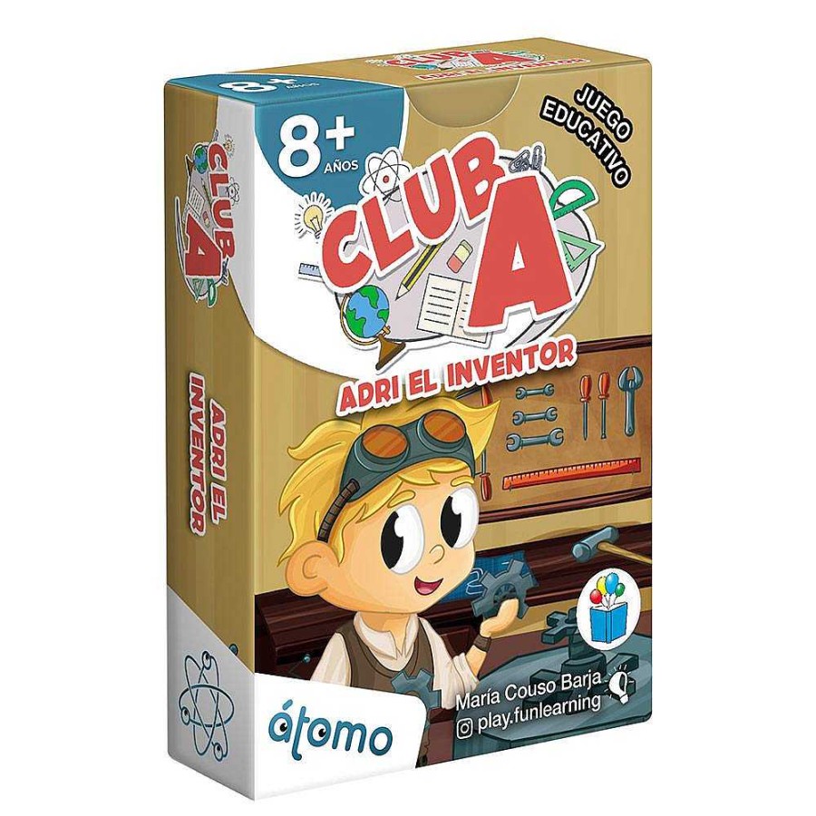 Juguetes Atomo Games Juegos De Cartas | Juego De Cartas Adri El Inventor Club A