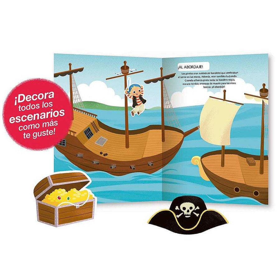 Libros Dideco Pegatinas | Mis Primeras Pegatinas: Piratas