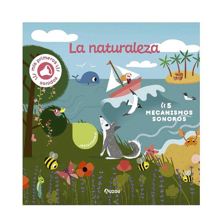 Libros Dideco Texturas Y Sonidos | Libro De Sonidos. La Naturaleza