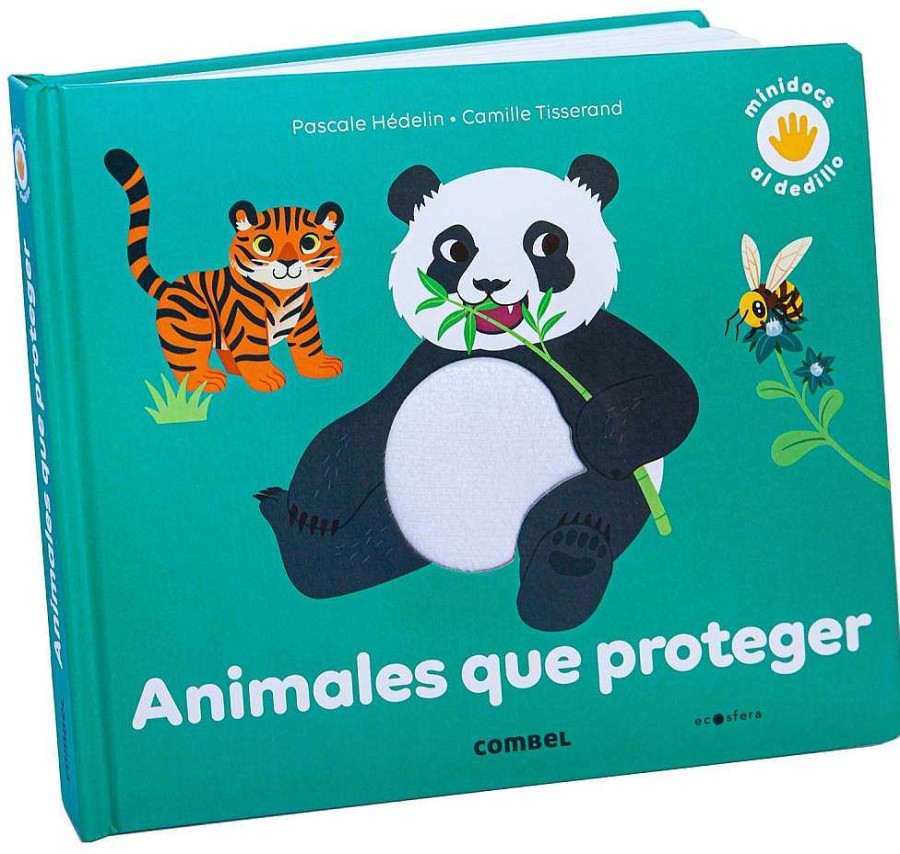 Libros Dideco Texturas Y Sonidos | Animales Que Proteger