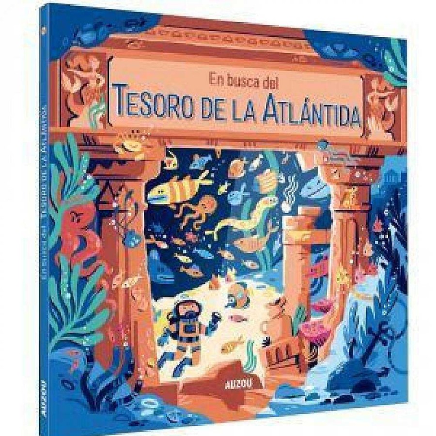 Libros Dideco Preguntas Y Pasatiempos | En Busca Del Tesoro De La Atl Ntida. Libro Juego