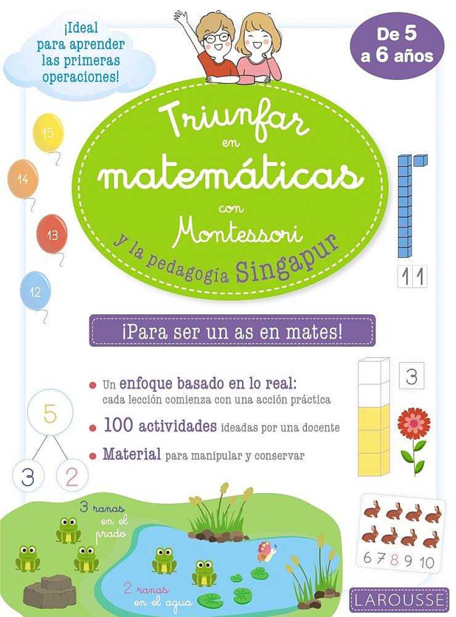 Libros Dideco Cuadernos De Verano | Triunfar En Matem Ticas Con Montessori Y La Pedagog A Singapur