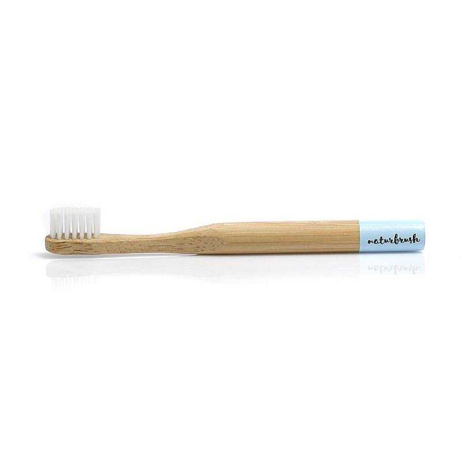 Juguetes Naturbrush | Cepillo Dental De Bamb Infantil Azul