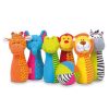 Juguetes Fiesta Estimulaci N Sensorial | Set De Bolos Selva