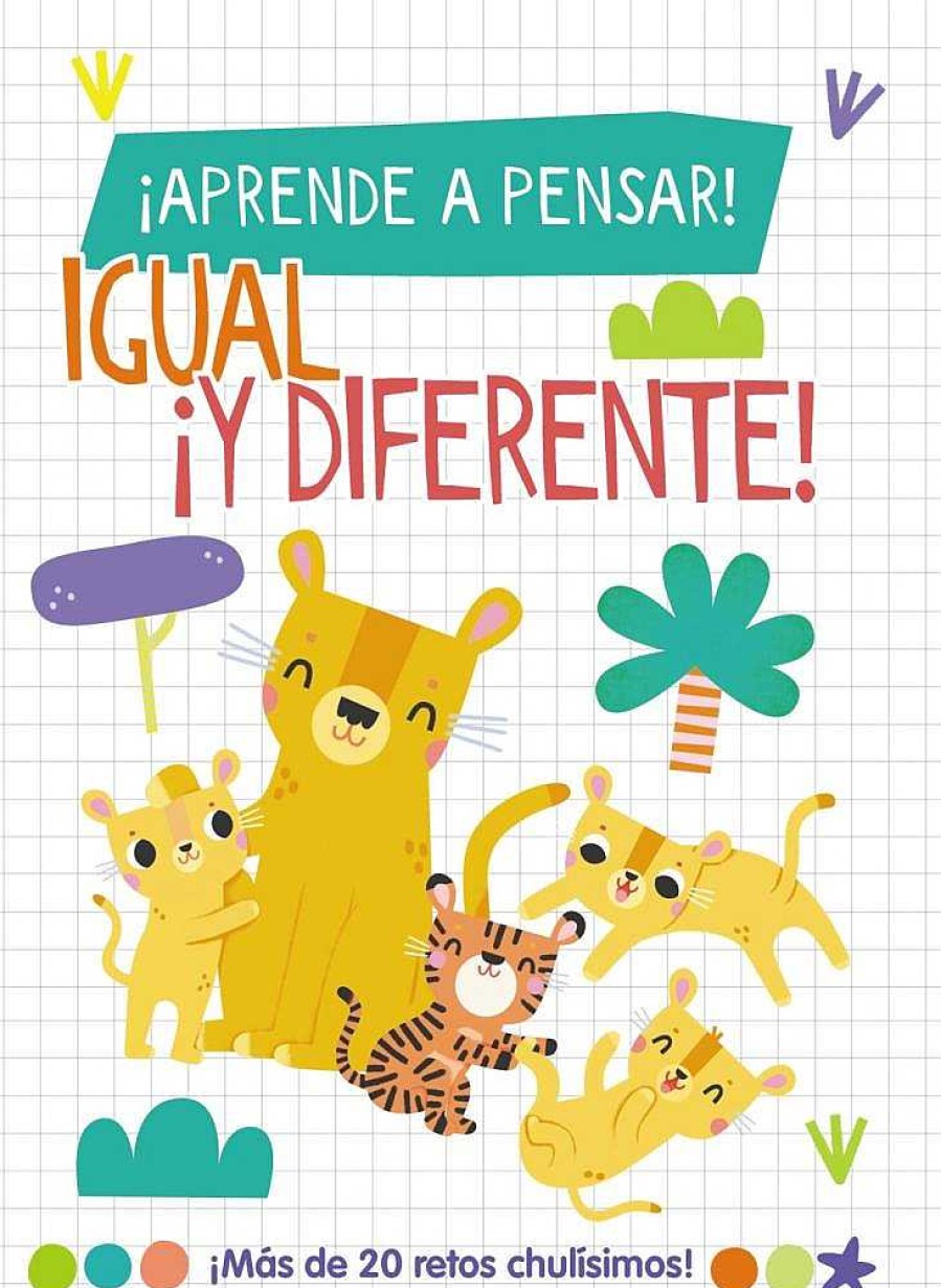 Libros Dideco Cuadernos De Verano | Aprende A Pensar! - Igual Y Diferente!