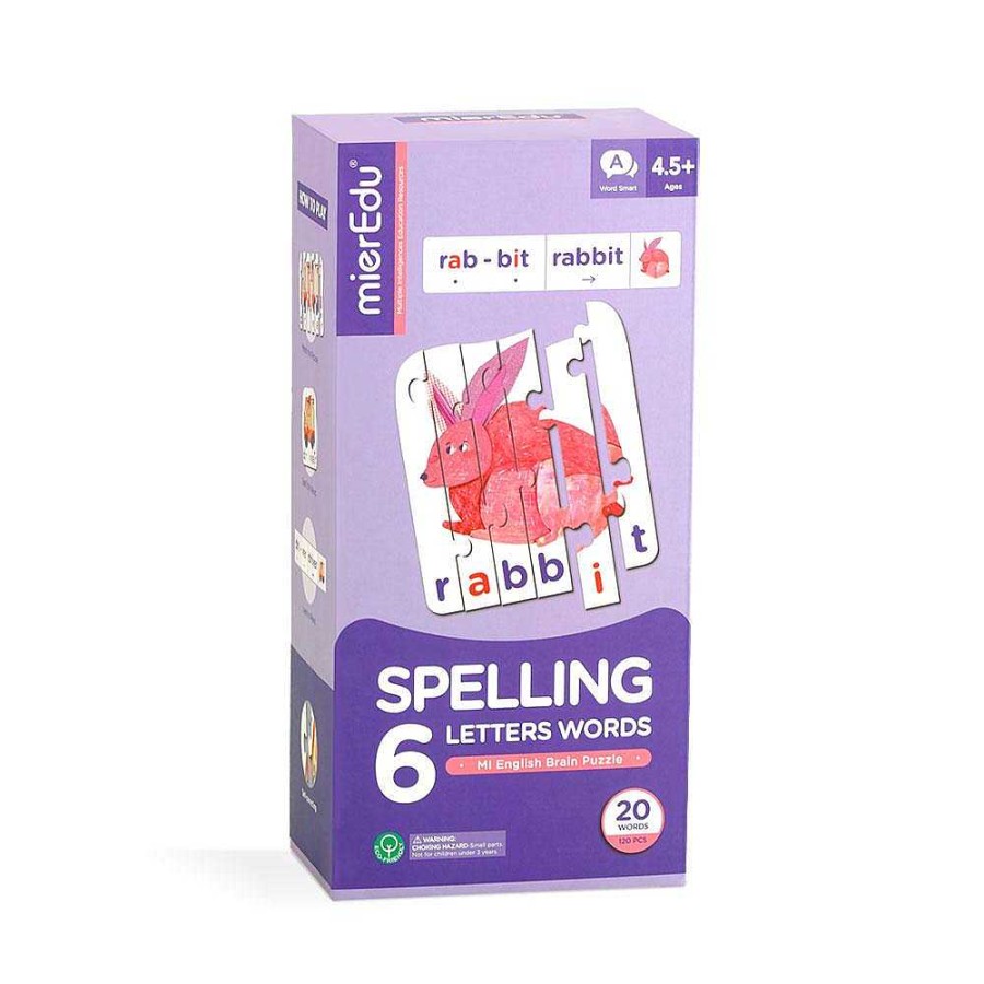 Juguetes Mieredu | Spelling 6 Letters Words: Juego Para Deletrear En Ingl S