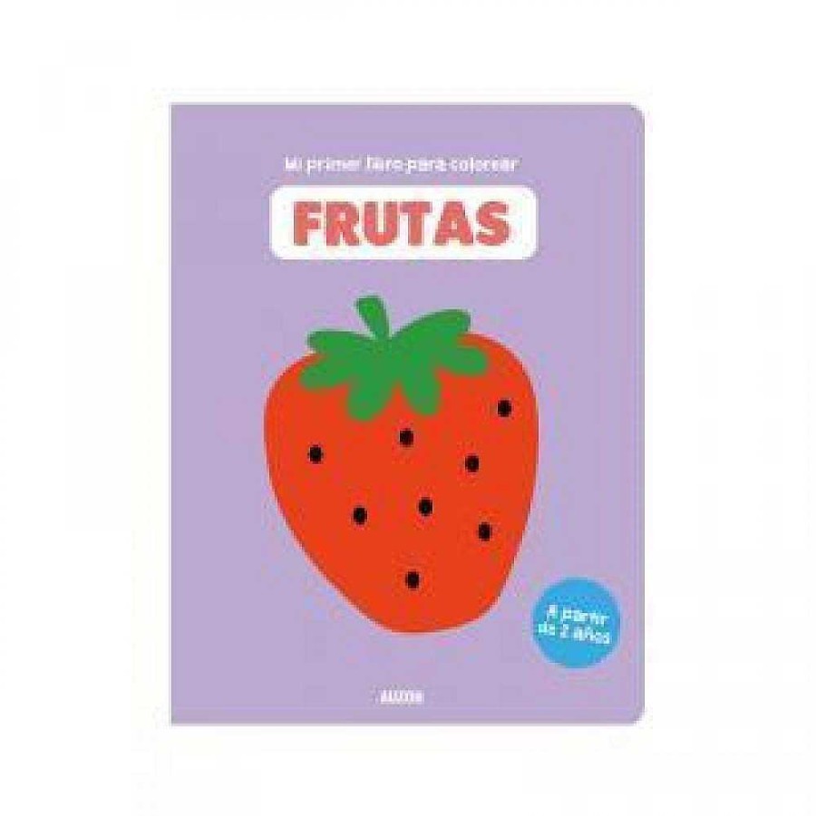 Libros Dideco Dibuja Y Colorea | Mi Primer Libro Para Colorear, Frutas