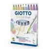 Papeler A Fila | Rotulador Giotto Turbo Soft Brush 10 Colores Pastel