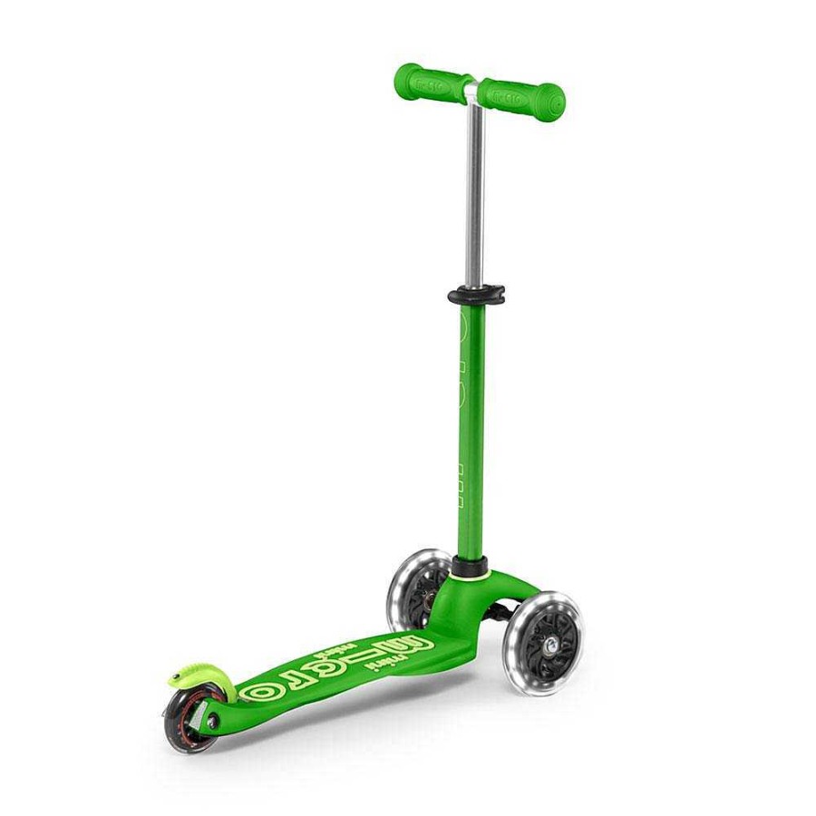 Juguetes Micro Patinetes Y Bicicletas | Patinete Mini Micro Deluxe Led Verde