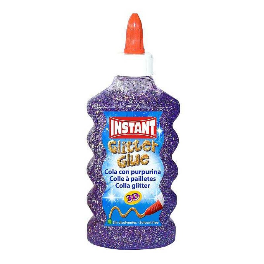 Papeler A Instant Complementos | Pegamento Cola Instant Glitter 180Ml Color Surtido