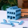 Juguetes Kapla | Construcci N Kapla Caja 40 Piezas Azul Claro