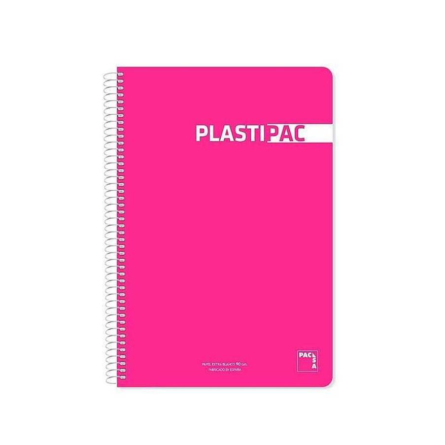 Papeler A Pacsa Cuadernos Escolares | Bloc Cuarto Pauta 3,5Mm. 80 Hojas Plastipac