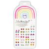 Juguetes Great Pretenders | Pendientes Adhesivos Arco Iris Love - 30 Pares