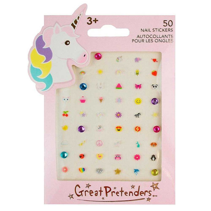 Juguetes Great Pretenders | Set Nail Stickers Unicornios