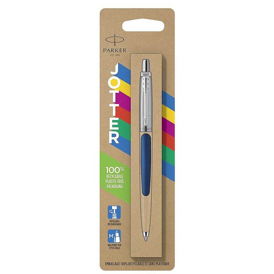 Papeler A Parker | Bol Grafo Jotter Classic Azul Bl Ster 1 Unidad