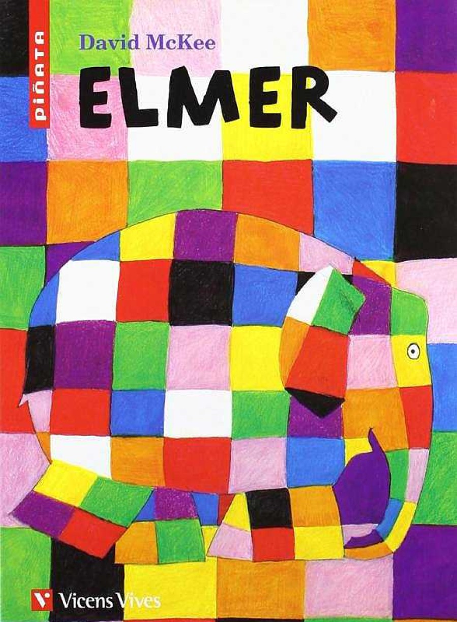 Libros Dideco Letra Imprenta | Pi Ata: Elmer. Vicens Vives