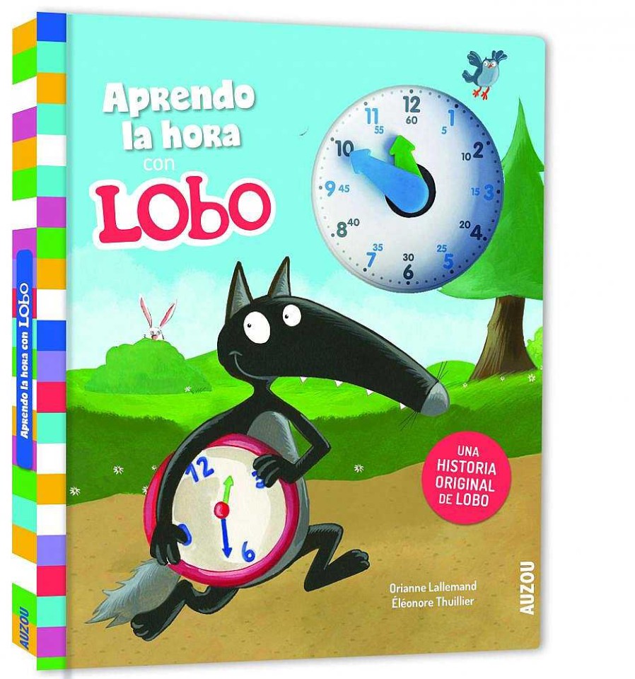 Libros Dideco Primeros Conceptos | Aprendo La Hora Con Lobo