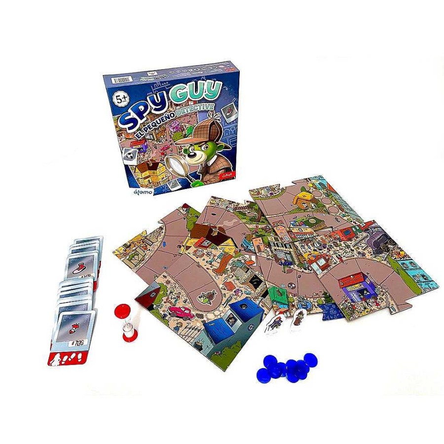 Juguetes Atomo Games Juegos Cooperativos | Juego De Mesa Spy Guy El Peque O Detective