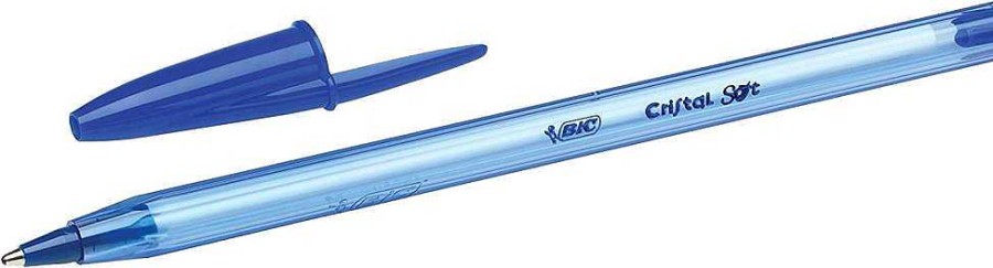 Papeler A Bic | Bol Grafo 4 Unidades Bic Cristal Soft Azul