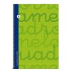 Papeler A Lamela Cuadernos Lamela | Bloc Cuadrov A Lamela Folio 4Mm. 80 Hojas Verde Tapa Dura