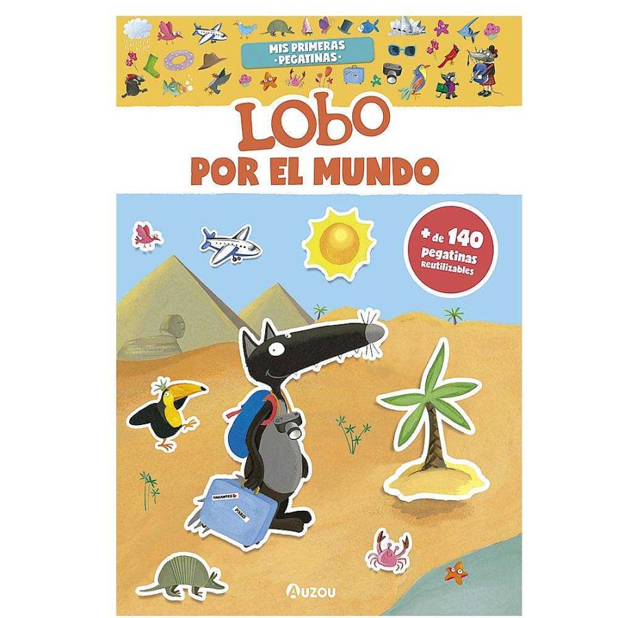 Libros Dideco Pegatinas | Mis Primeras Pegatinas. Lobo Por El Mundo