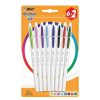 Papeler A Bic | Bol Grafo Bic Cristal Up Bl Ster 6 Colores 2 Gratis