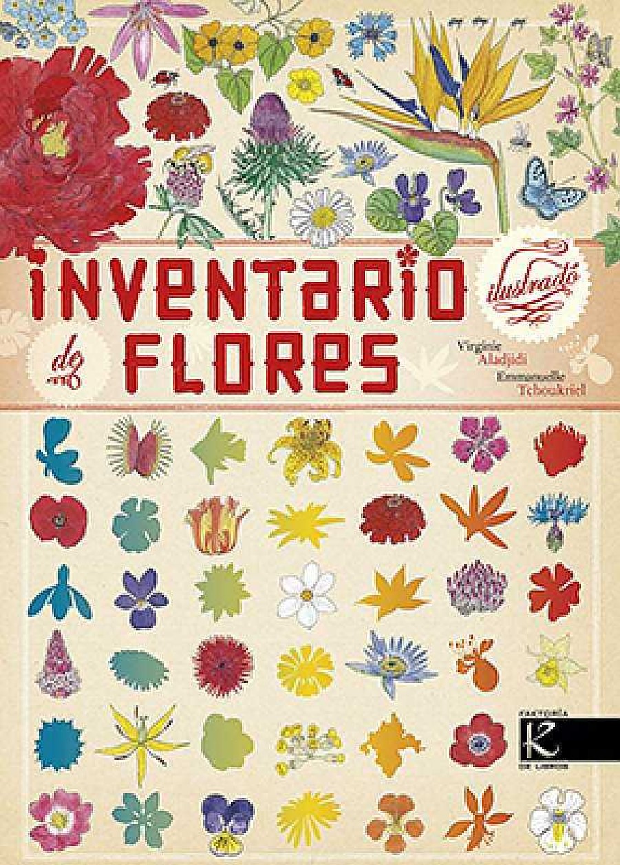 Libros Dideco Atlas, Tierra Y Animales | Inventario Ilustrado De Flores