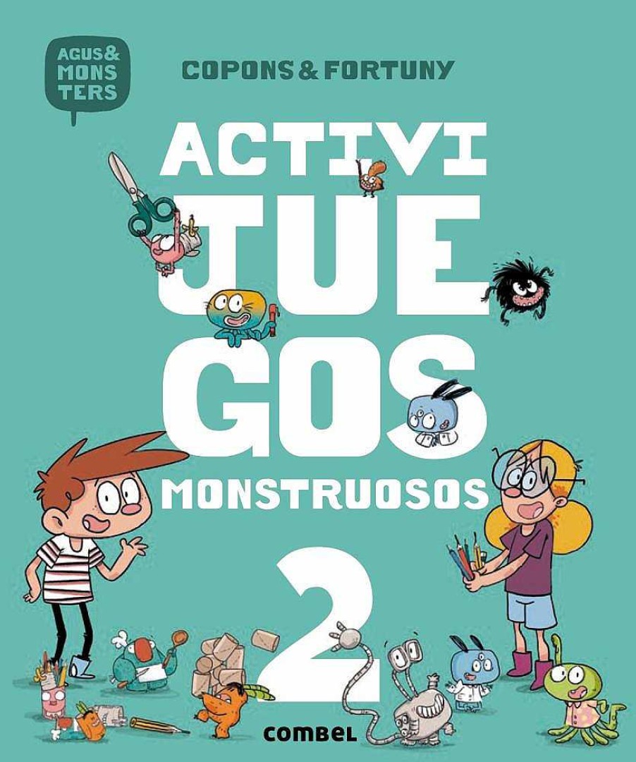 Libros Dideco Busca Y Encuentra | Agus Y Los Monstruos: Activijuegos Monstruosos 2