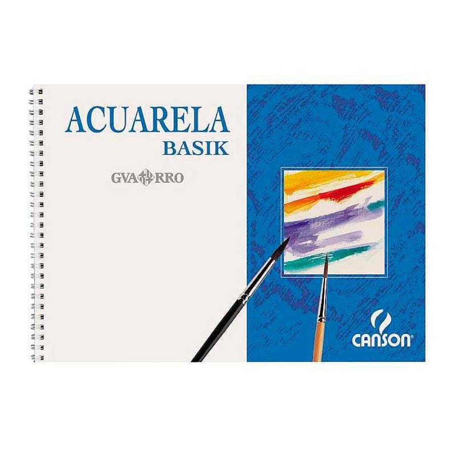 Papeler A Canson | Papel Para Acuarela Basik A3 10 Hojas 370G.