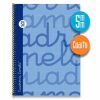 Papeler A Lamela Cuadernos Lamela | Bloc Cuadrov A Lamela Cuarto 5Mm. 80 Hojas Azul