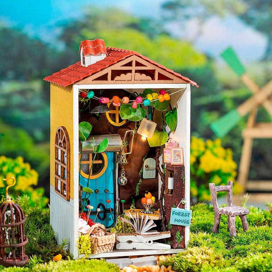 Juguetes Robotime Crea E Imagina | Diy Miniatura Jard N Borrowed Garden