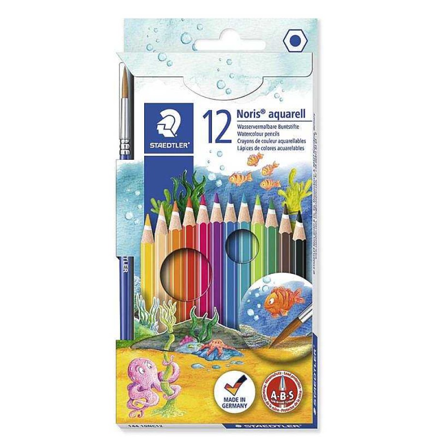 Papeler A Staedtler | L Piz Acuarelable 12 Colores Staedtler