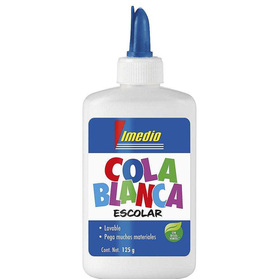 Papeler A Imedio Papeles Especiales | Cola Blanca Bote 125 Gr Imedio