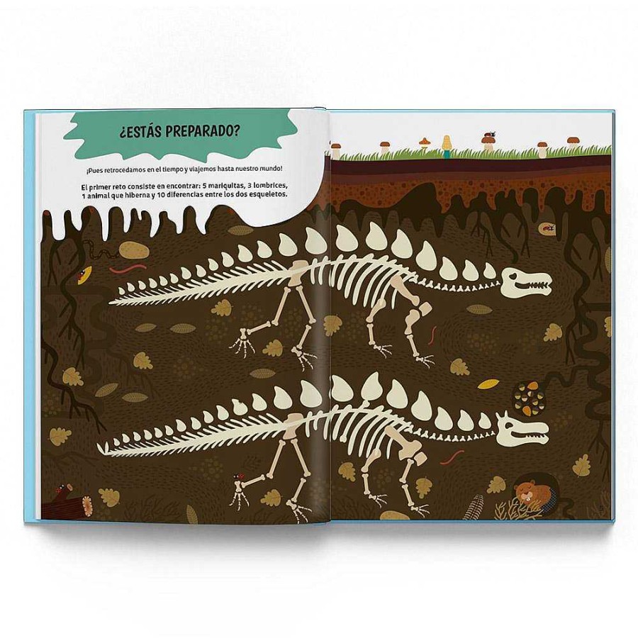 Libros Dideco Preguntas Y Pasatiempos | Divertirse Como Un Dinosaurio