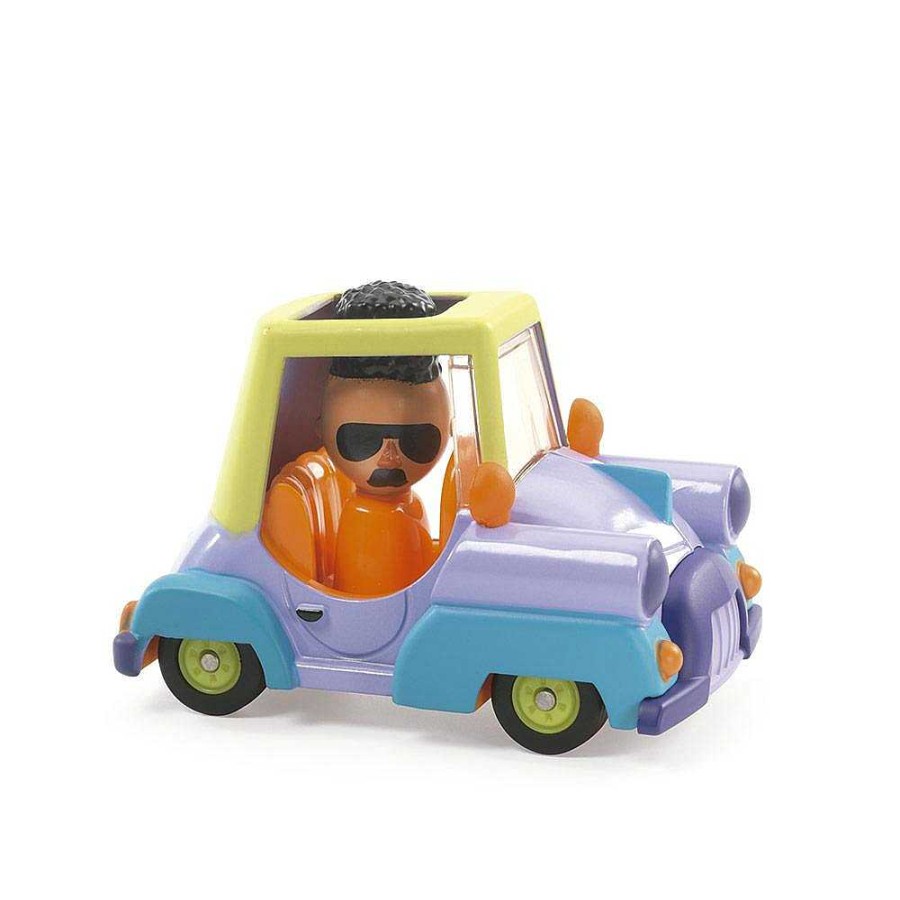 Juguetes Djeco Veh Culos Y Transportes | Coche Metal Funky Bolide Crazy Motors Escala 1:43