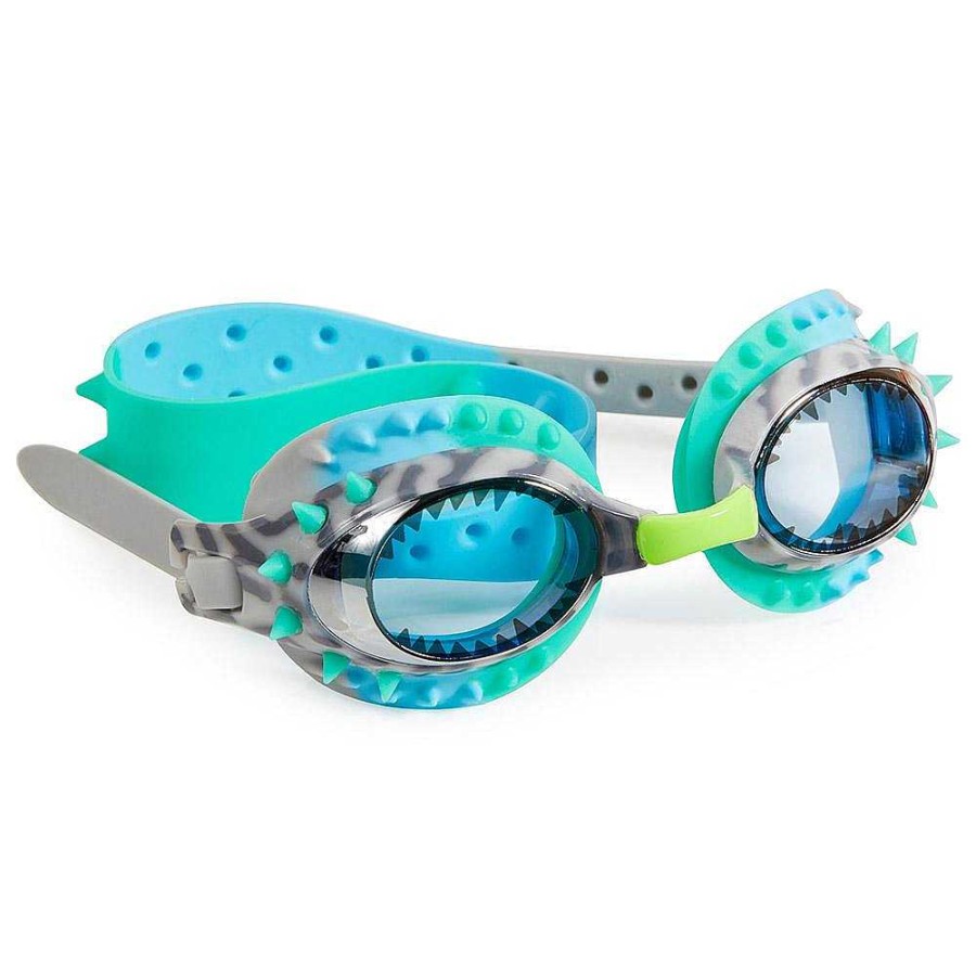 Juguetes Bling2o Juegos Para Agua Y Arena | Gafas De Nataci N Prehistoric Times Raptor Blue Grey 3-6 A Os