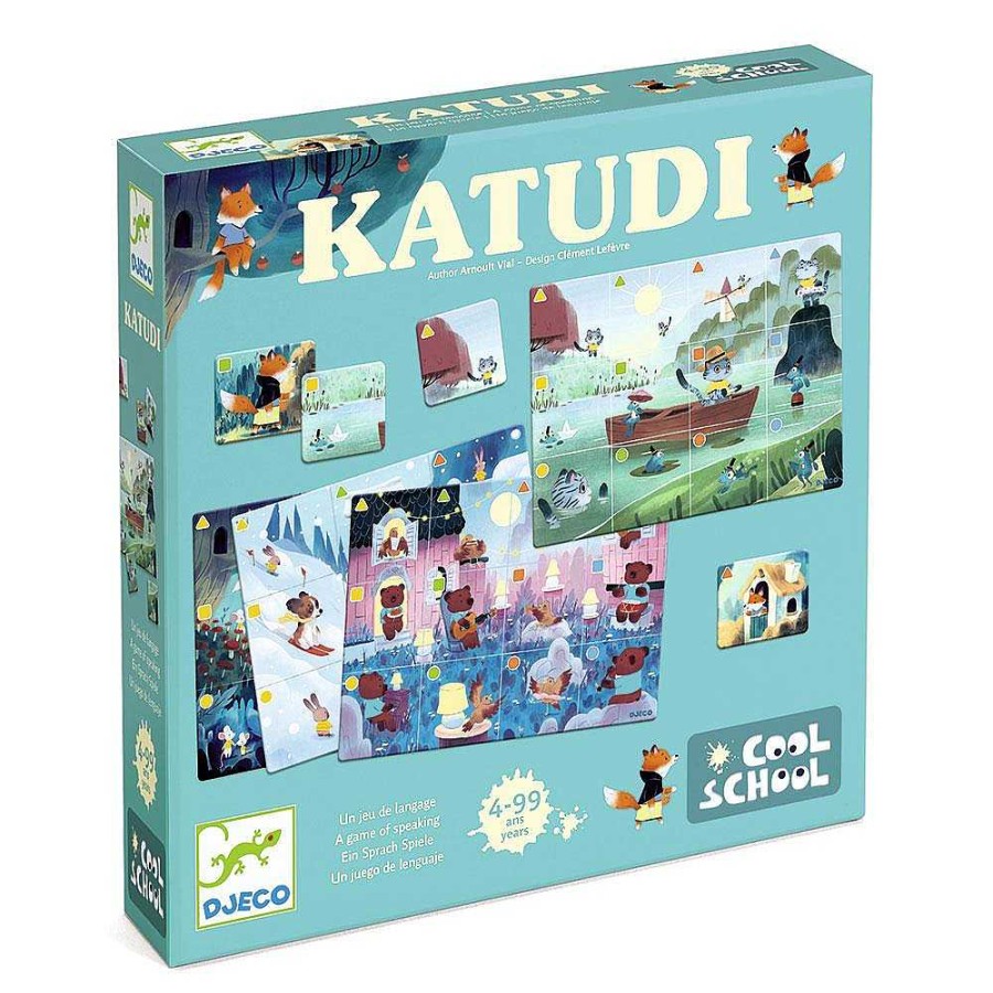 Juguetes Djeco Juegos De Tablero | Katudi Juego Lenguaje Y Observaci N