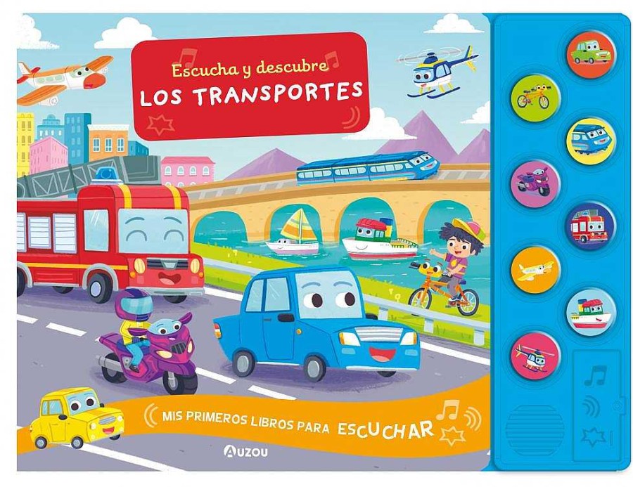 Libros Dideco | Escucha Y Descubre: Los Transportes