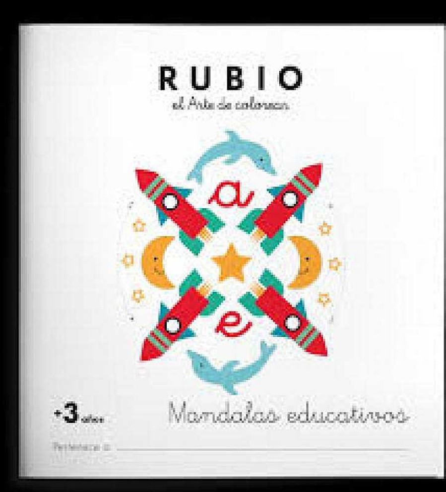 Libros Dideco Cuadernos Rubio | Mandalas Educativos Para 3 A Os