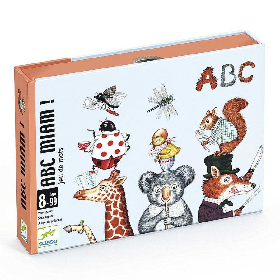 Juguetes Djeco Juegos De Cartas | Juego De Cartas Abc Miam