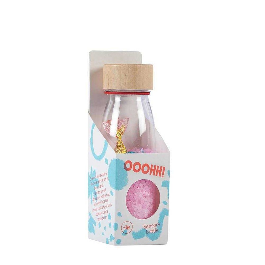 Juguetes Petit Boum | Botella Sensorial Sound Mermaid