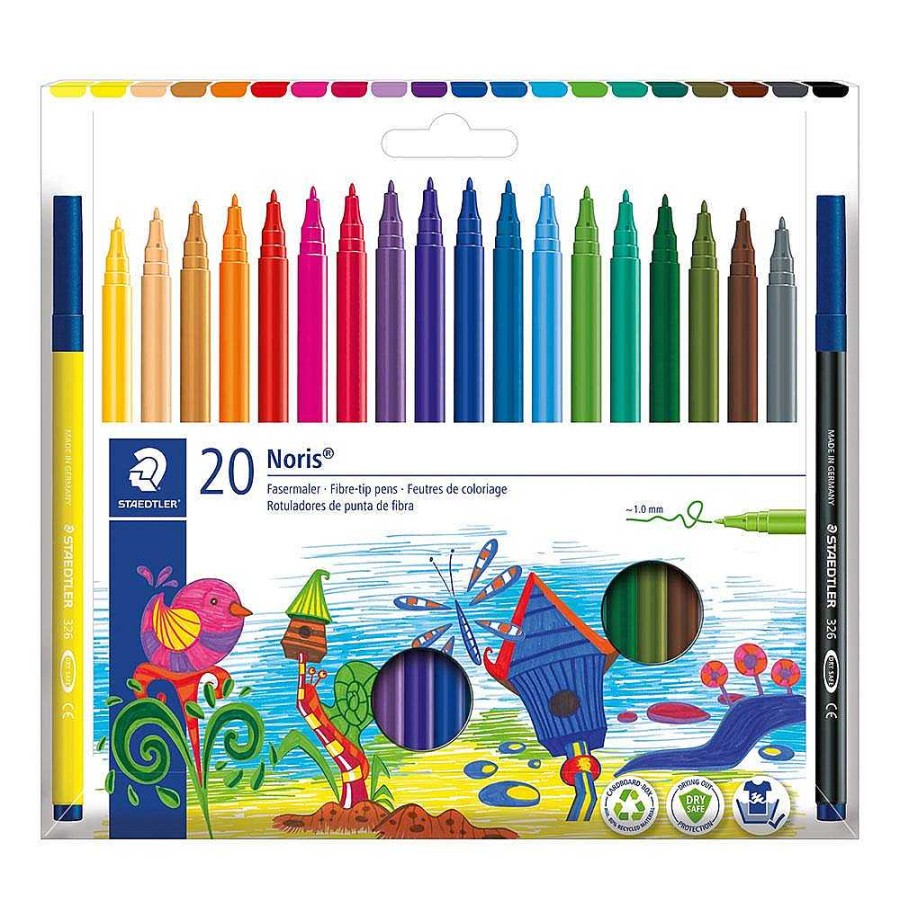 Papeler A Staedtler | Rotulador Noris 20 Colores Staedtler